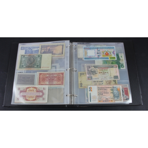 1160 - World (132), collection in album including Bahamas 4 Shillings, British Honduras 1 Dollar 1961, Leba... 