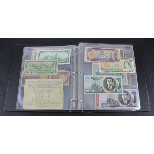 1160 - World (132), collection in album including Bahamas 4 Shillings, British Honduras 1 Dollar 1961, Leba... 