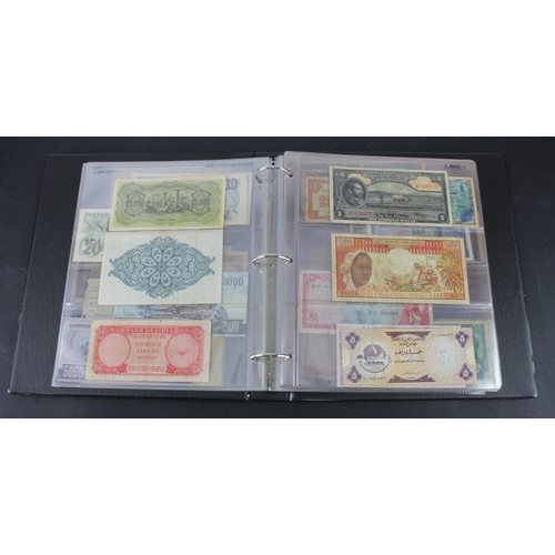 1160 - World (132), collection in album including Bahamas 4 Shillings, British Honduras 1 Dollar 1961, Leba... 