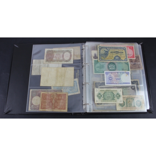 1171 - World (78), collection in album including Ceylon 5 Rupees 1942, Malta 1 Shilling, 2 Shillings & 10 S... 