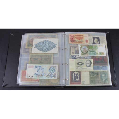 1171 - World (78), collection in album including Ceylon 5 Rupees 1942, Malta 1 Shilling, 2 Shillings & 10 S... 