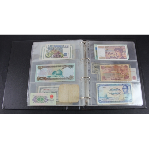 1172 - World (80), collection in album including Lebanon 1 Livre 1939, East African Currency Board 20 Shill... 