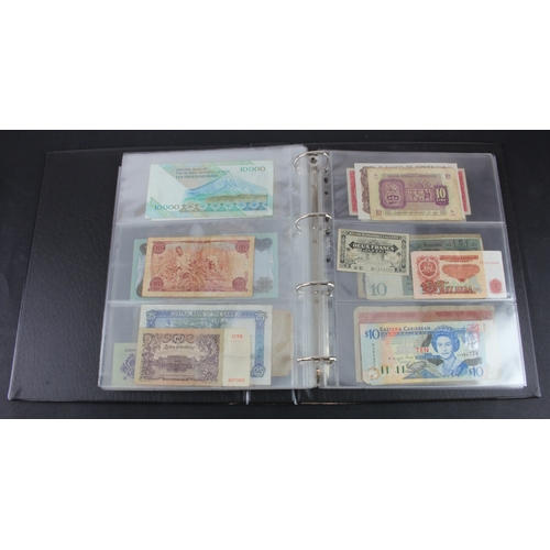 1172 - World (80), collection in album including Lebanon 1 Livre 1939, East African Currency Board 20 Shill... 