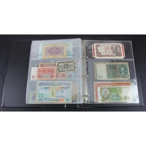 1172 - World (80), collection in album including Lebanon 1 Livre 1939, East African Currency Board 20 Shill... 