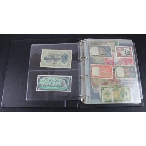 1172 - World (80), collection in album including Lebanon 1 Livre 1939, East African Currency Board 20 Shill... 