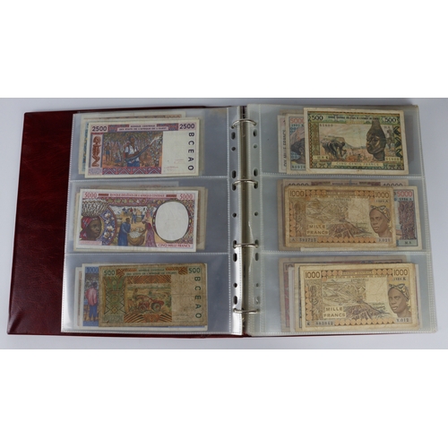 1178 - World, Africa (115), including Nigeria 5 Pounds and 1 Pound 1958, large amount of West African State... 