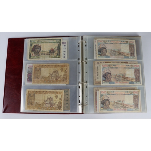 1178 - World, Africa (115), including Nigeria 5 Pounds and 1 Pound 1958, large amount of West African State... 