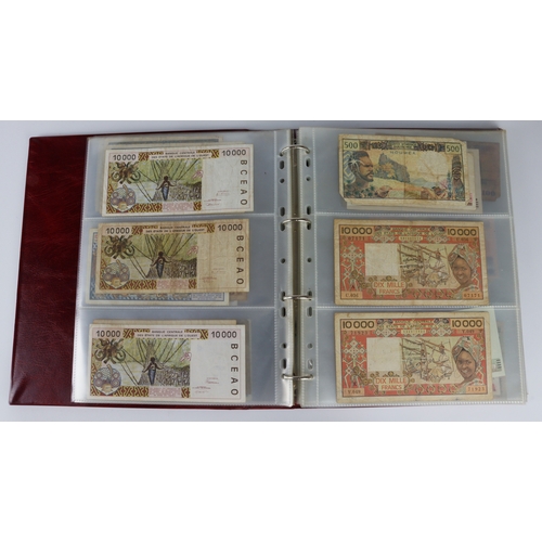 1178 - World, Africa (115), including Nigeria 5 Pounds and 1 Pound 1958, large amount of West African State... 