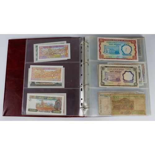 1178 - World, Africa (115), including Nigeria 5 Pounds and 1 Pound 1958, large amount of West African State... 