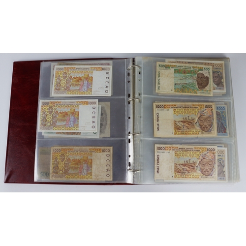 1178 - World, Africa (115), including Nigeria 5 Pounds and 1 Pound 1958, large amount of West African State... 