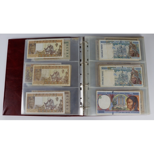 1178 - World, Africa (115), including Nigeria 5 Pounds and 1 Pound 1958, large amount of West African State... 