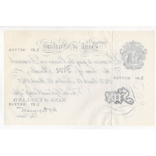 248 - Peppiatt 5 Pounds (B264) dated 17th March 1947, serial L67 057759, London issue on thin paper, a con... 