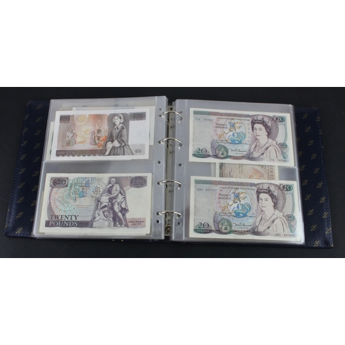 49 - Bank of England & Treasury (87), collection in album with slip case, Bradbury 1 Pound & 10 Shillings... 