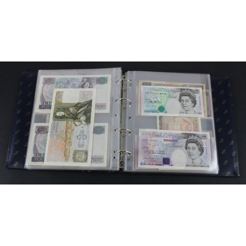 49 - Bank of England & Treasury (87), collection in album with slip case, Bradbury 1 Pound & 10 Shillings... 