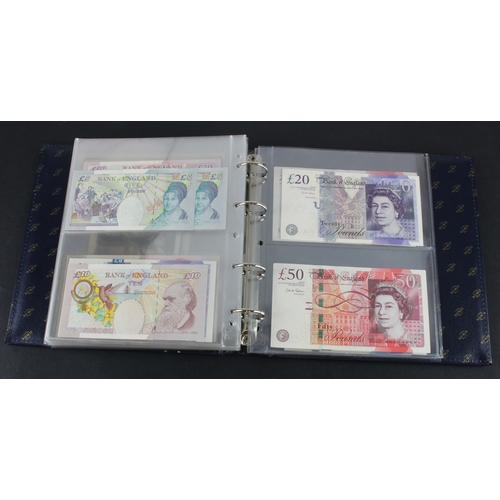 49 - Bank of England & Treasury (87), collection in album with slip case, Bradbury 1 Pound & 10 Shillings... 