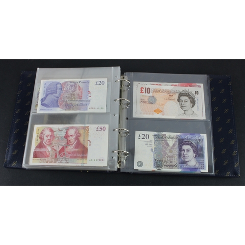 49 - Bank of England & Treasury (87), collection in album with slip case, Bradbury 1 Pound & 10 Shillings... 