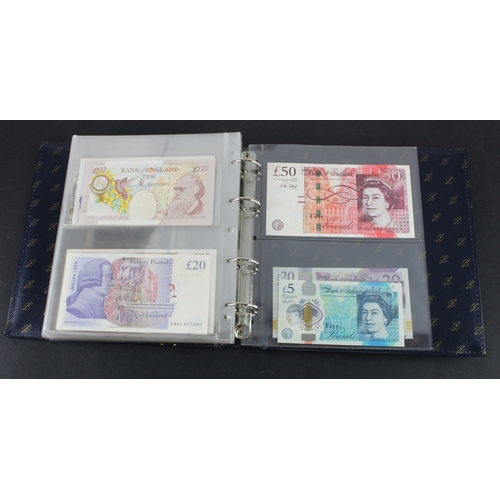 49 - Bank of England & Treasury (87), collection in album with slip case, Bradbury 1 Pound & 10 Shillings... 