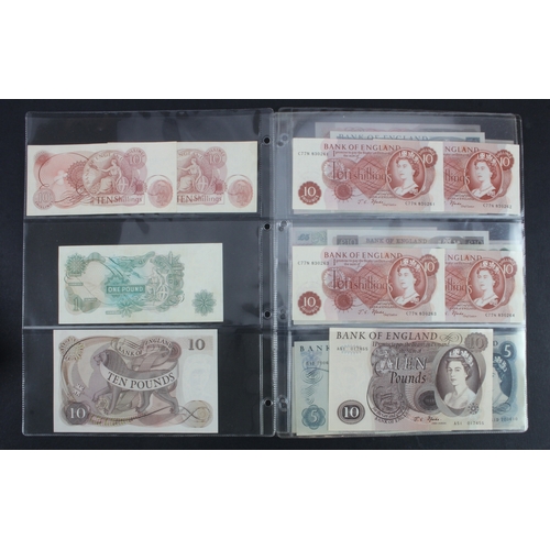 61 - Bank of England (27), a collection ranging from Hollom to Salmon with denominations 10 Shillings to ... 