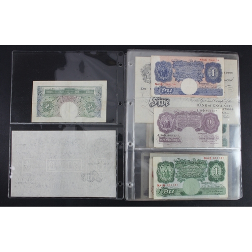 64 - Bank of England (38), a collection ranging from Peppiatt to Sarah John with denominations 10 Shillin... 