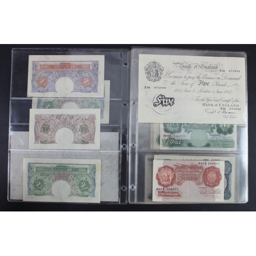 64 - Bank of England (38), a collection ranging from Peppiatt to Sarah John with denominations 10 Shillin... 