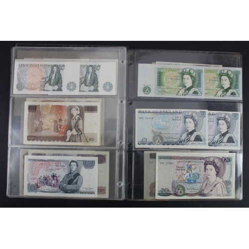 64 - Bank of England (38), a collection ranging from Peppiatt to Sarah John with denominations 10 Shillin... 