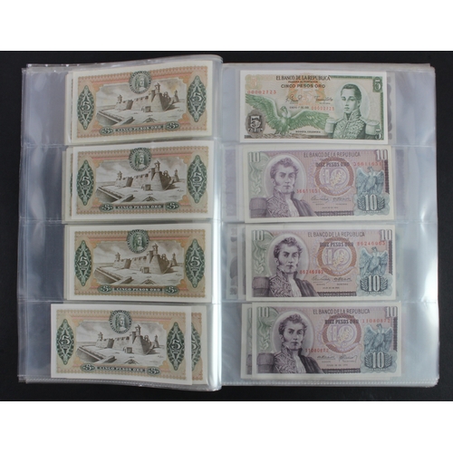 640 - Colombia (125), a large collection with no duplication, some identical types but all have different ... 