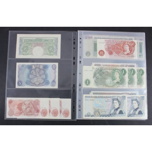 65 - Bank of England (40), a very high grade collection, Beale, Fforde, Page, Somerset, Gill, Kentfield, ... 