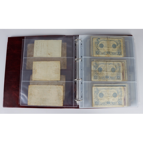 759 - France (94), collection in Hendon Album, including a good group of 10 Francs dated 1916 and 1917 plu... 