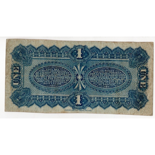 812 - Haiti 1 Piastre dated September 1875, unissued remainder without signatures, serial No. 14390 (Pick7... 