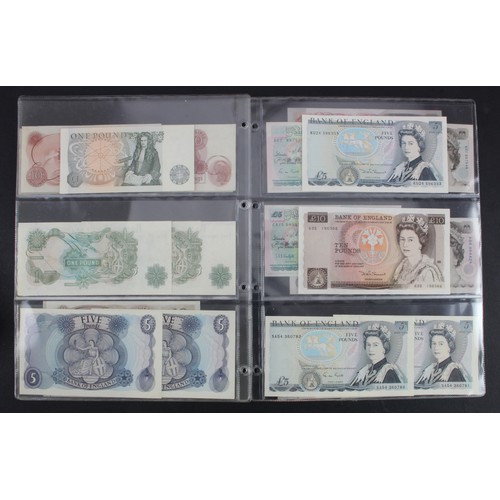 61 - Bank of England (27), a collection ranging from Hollom to Salmon with denominations 10 Shillings to ... 