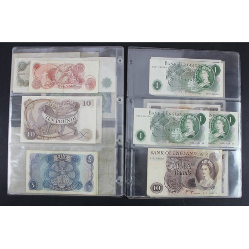 63 - Bank of England (33), a collection ranging from Peppiatt to Cleland with denominations 10 Shillings ... 