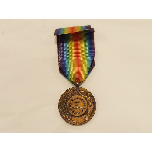 665 - Czechoslovakia WW1 Victory medal.