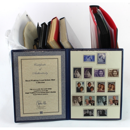 34 - GB - albums, stockbooks and ring binders of various sizes, fill and quality. S/Book of QV to KGV use... 