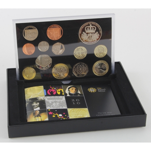 159 - Proof Set 2010 aFDC boxed as issued