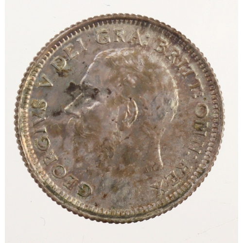 191 - Sixpence 1926 modified effigy, S.4034, toned UNC.