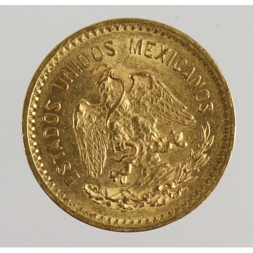 284 - Mexico gold 10 Pesos 1906 EF (0.2411 troy oz AGW)