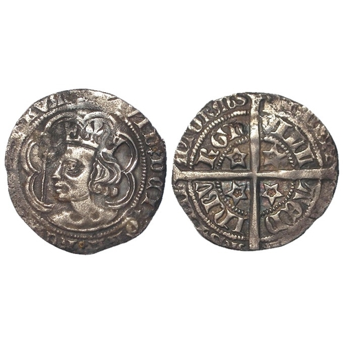 600 - Scotland, David II silver Groat, 1357-67, S.5098, 3.30g, toned nVF