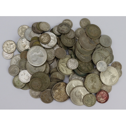 632 - Australian silver coins, post-1949 (.500) 500g.