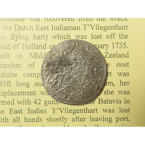 298 - Shipwreck Piece: Netherlands, Gelderland silver 