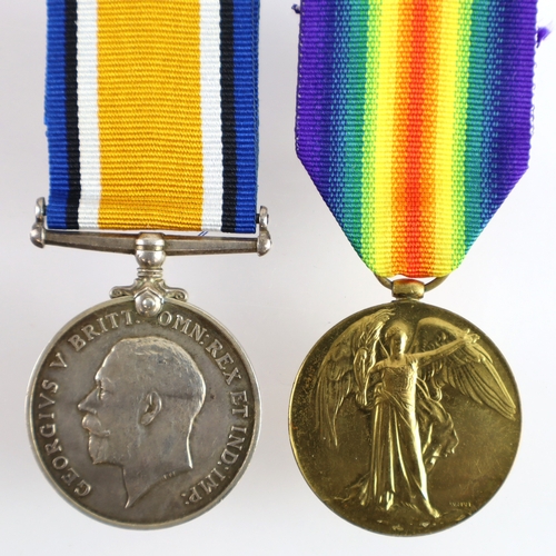 470 - BWM & Victory Medal (5775 Pte H Davey 21-London R) Killed in Action 12th Sept 1916, born St Germans,... 