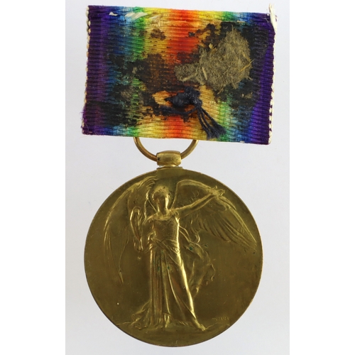 617 - Victory Medal (10/1690 Pte J R Wallace NZEF). Killed in Action 8th August 1915 with the Wellington R... 