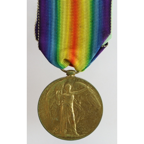 619 - Victory Medal (2995 Pte A Cheshire Glouc Yeo)