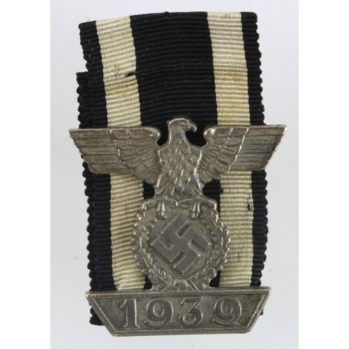 692 - German 3rd Reich Spange for 2nd class iron cross.