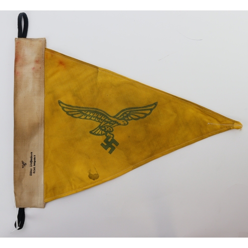 792 - German Luftwaffe Pennant for JG 108, service wear.