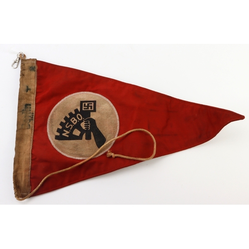 808 - German NSBO pennant.