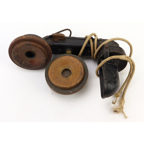 970 - WW1 German field telephone hand set.