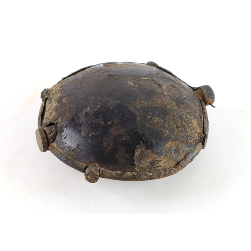 975 - WW1 Imperial German turtle hand grenade, Inert