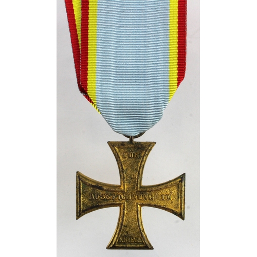 977 - WW1 Mecklenburg - Schwerin military merit cross 2nd class.