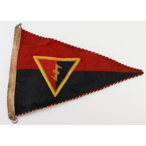 723 - German Dutch Fascists pennant.