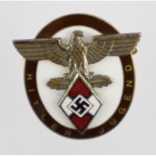 741 - German Hitler Youth Political Leaders badge, no mark